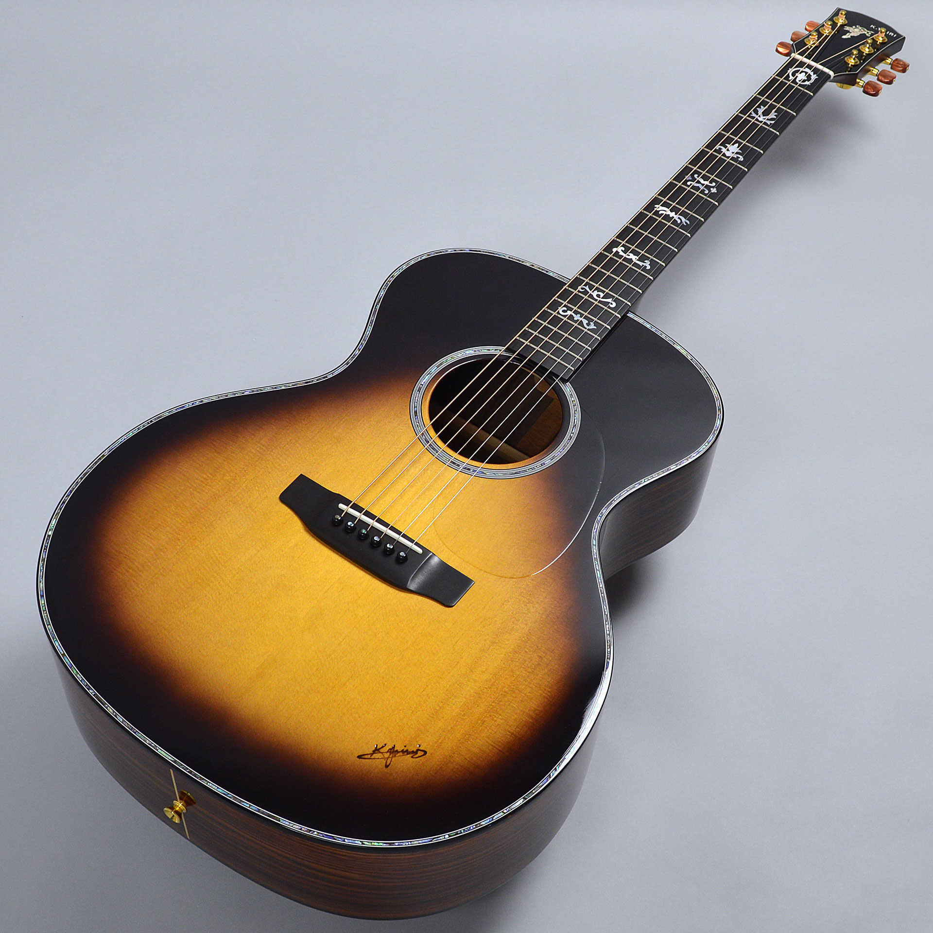 アコースティックギターK.yairi BL-95K Custom