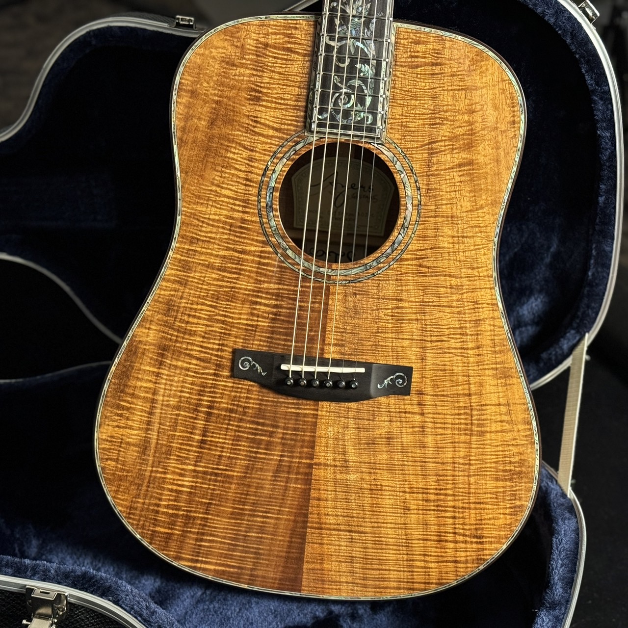 AYERS【1本限りのカスタムモデル】D09 5A KOA Tree Of Life 3.0 JP-C