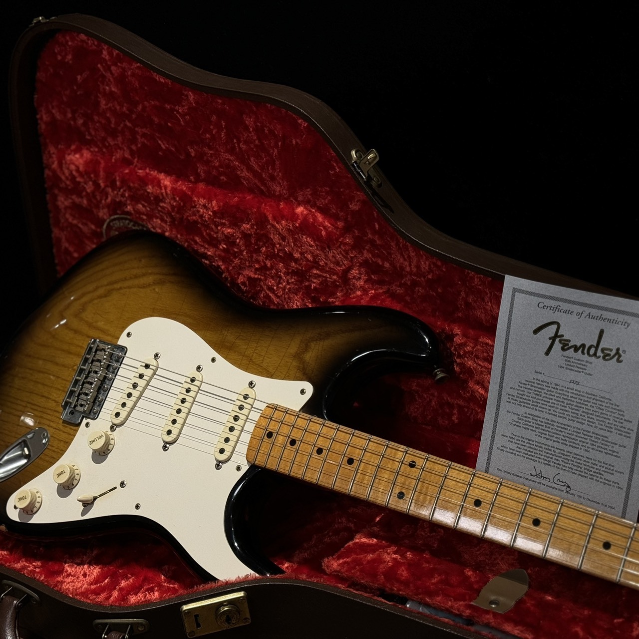 Fender Custom Shop50th Anniversary 1954 Stratocaster Master Built John Cruz