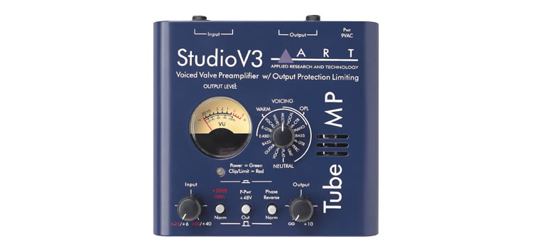 【マイクプリアンプ】超定番！音質改善の必需品！ART TubeMP Studio V3