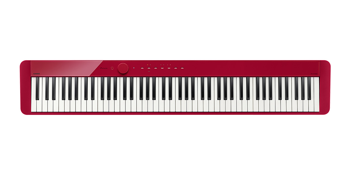【電子ピアノ】可愛い！CASIO「PX-S1000」NEWカラー『RED(レッド)』入荷！