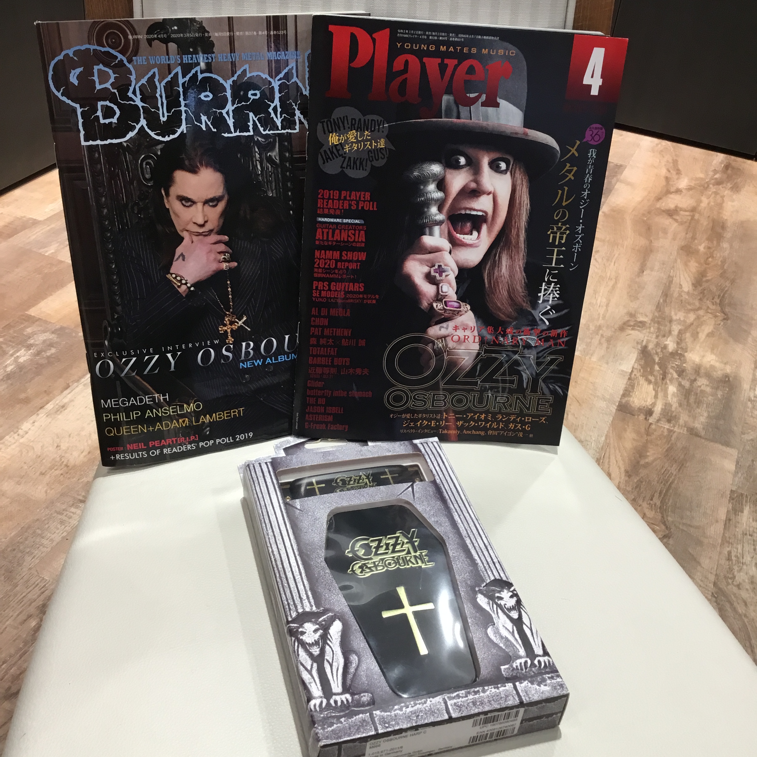 【楽譜入荷情報】PLAYER・BURRN!4月号入荷致しました♪