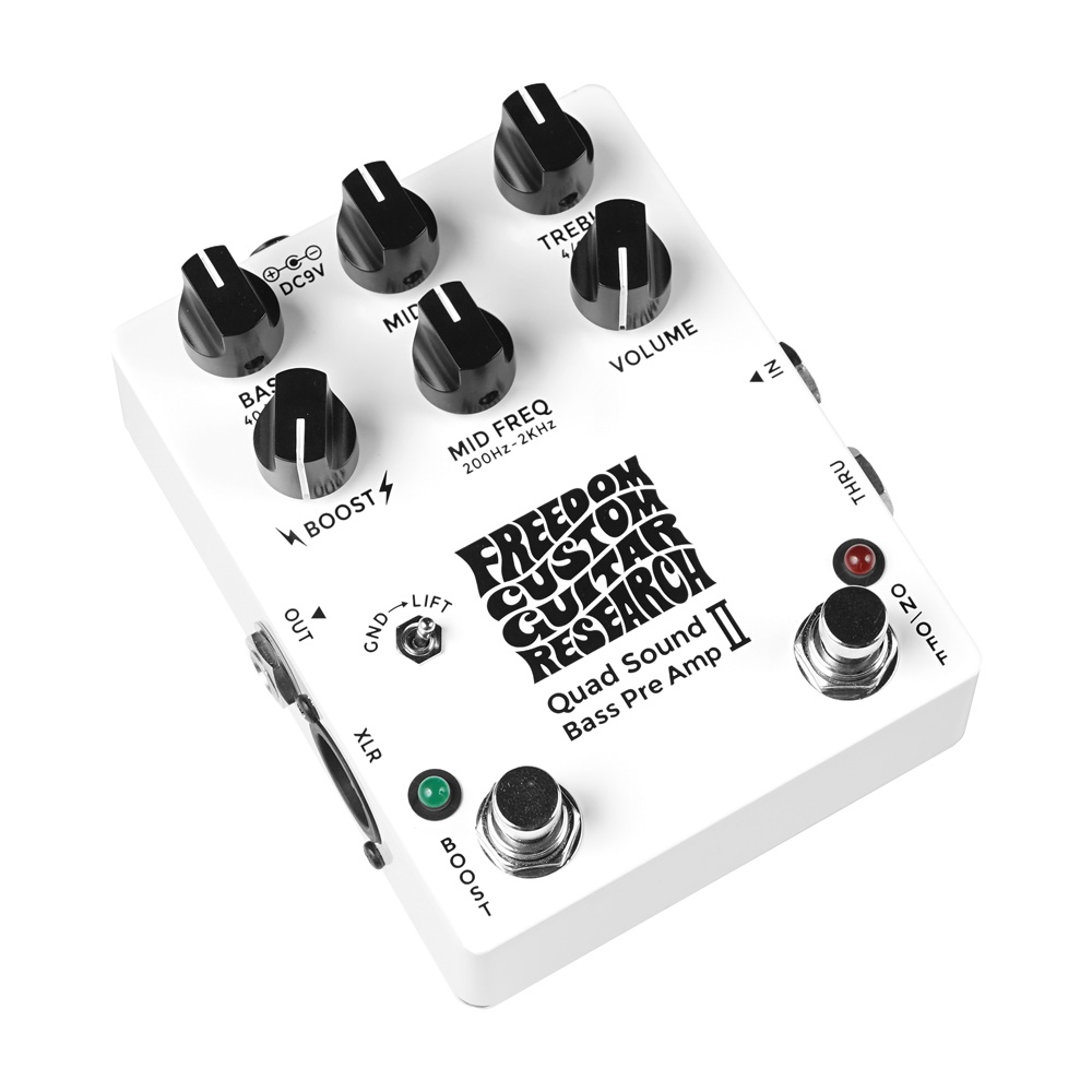 【入荷情報】Freedom.C.G.R. / Quad Sound Bass PreAMP 2 再入荷しました！