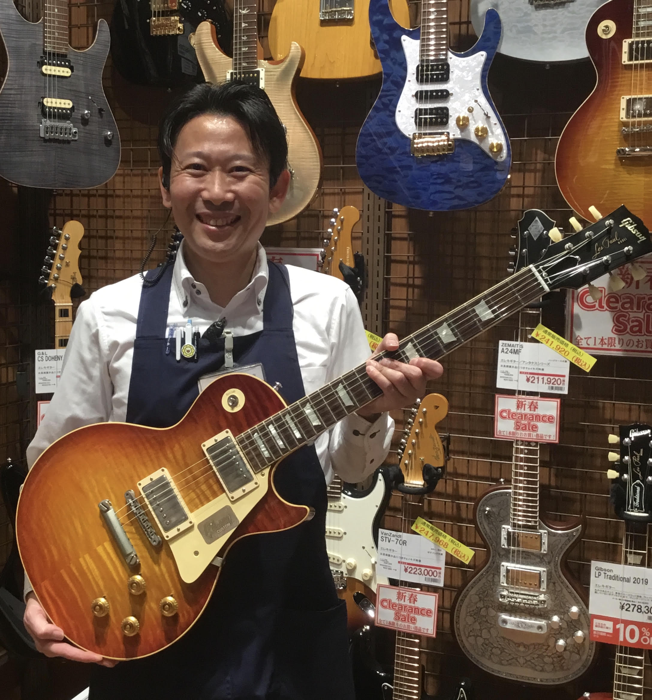 *エレキギター！新春クリアランスセール]]Freedom・Gibson・SCHECTER・Other こんにちは！ギター担当の吉田です。]]2021年もチョイキズ特価の大放出！1本限りのお買い得品をご用意して皆様のご来店をお待ちしております！ **ブランド一覧 ・[#a:title=Freedom（ […]