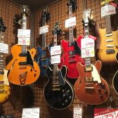 【セミアコギターフェア＆試奏会】Gibson・D’Angelico・Ibanez・others