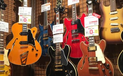 【セミアコギターフェア＆試奏会】Gibson・D’Angelico・Ibanez・others