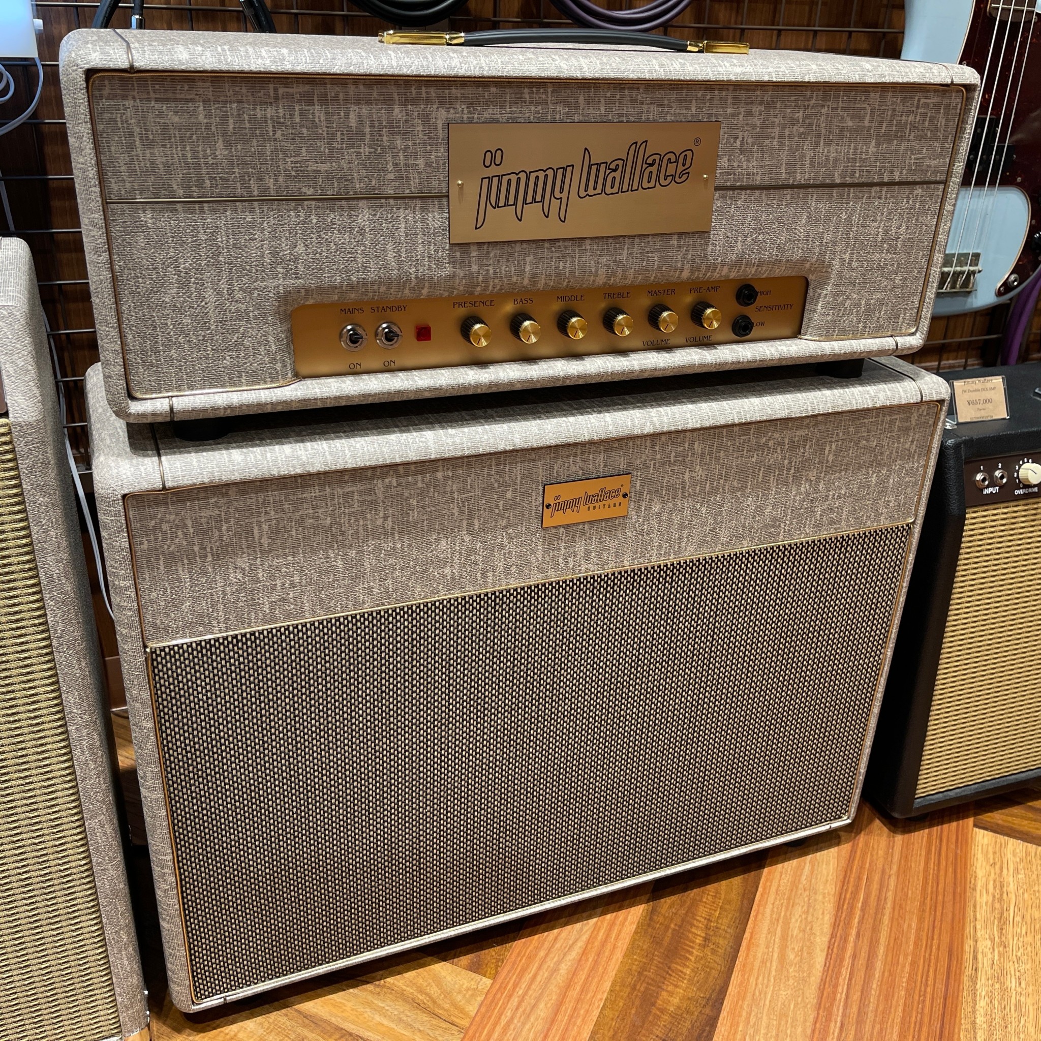 Jimmy Wallace「2204」Head With Cabinet EL34 Tube 50w