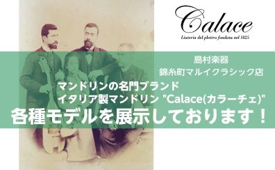 Calace(カラーチェ)マンドリン・ラインナップ一覧