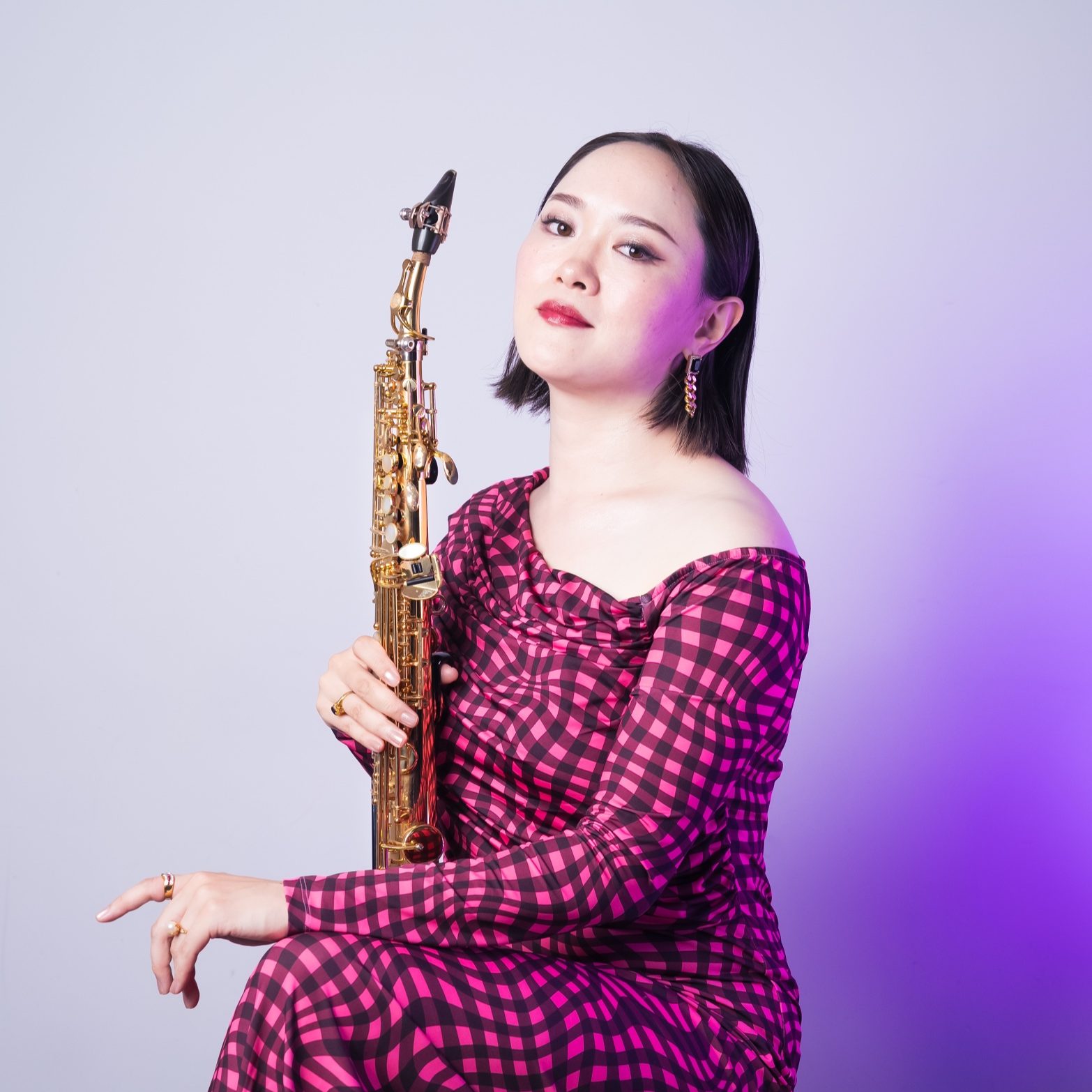 サックス奏者猪俣 明日美