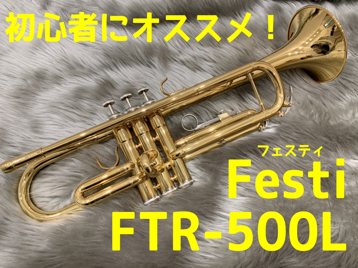 【管楽器】トランペット入門にオススメ　Festi FTR-500L！