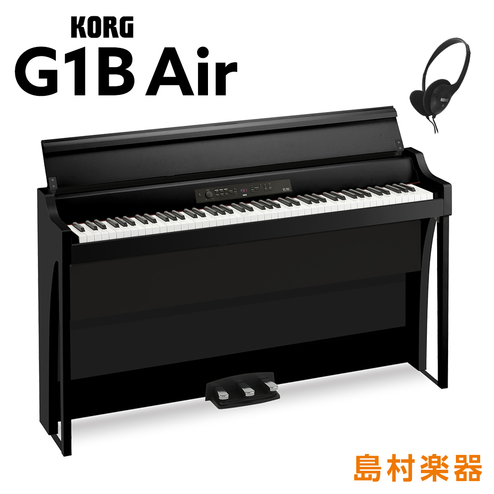 *KORG　G1Airがモデルチェンジ！「G1B Air」が入荷しました！ みなさんこんにちは！]]電子ピアノ担当の吉野（よしの）です！ 今回ご紹介するのは、KORG(コルグ)から新発売となった最新電子ピアノ、[!!G1B Air!!]です！ **KORG　G1B Airのご紹介 |*メーカー|*型 […]
