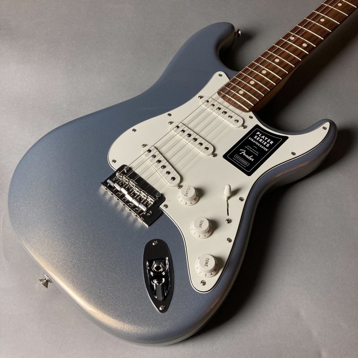 FenderPLAYER STRAT PF SILVER