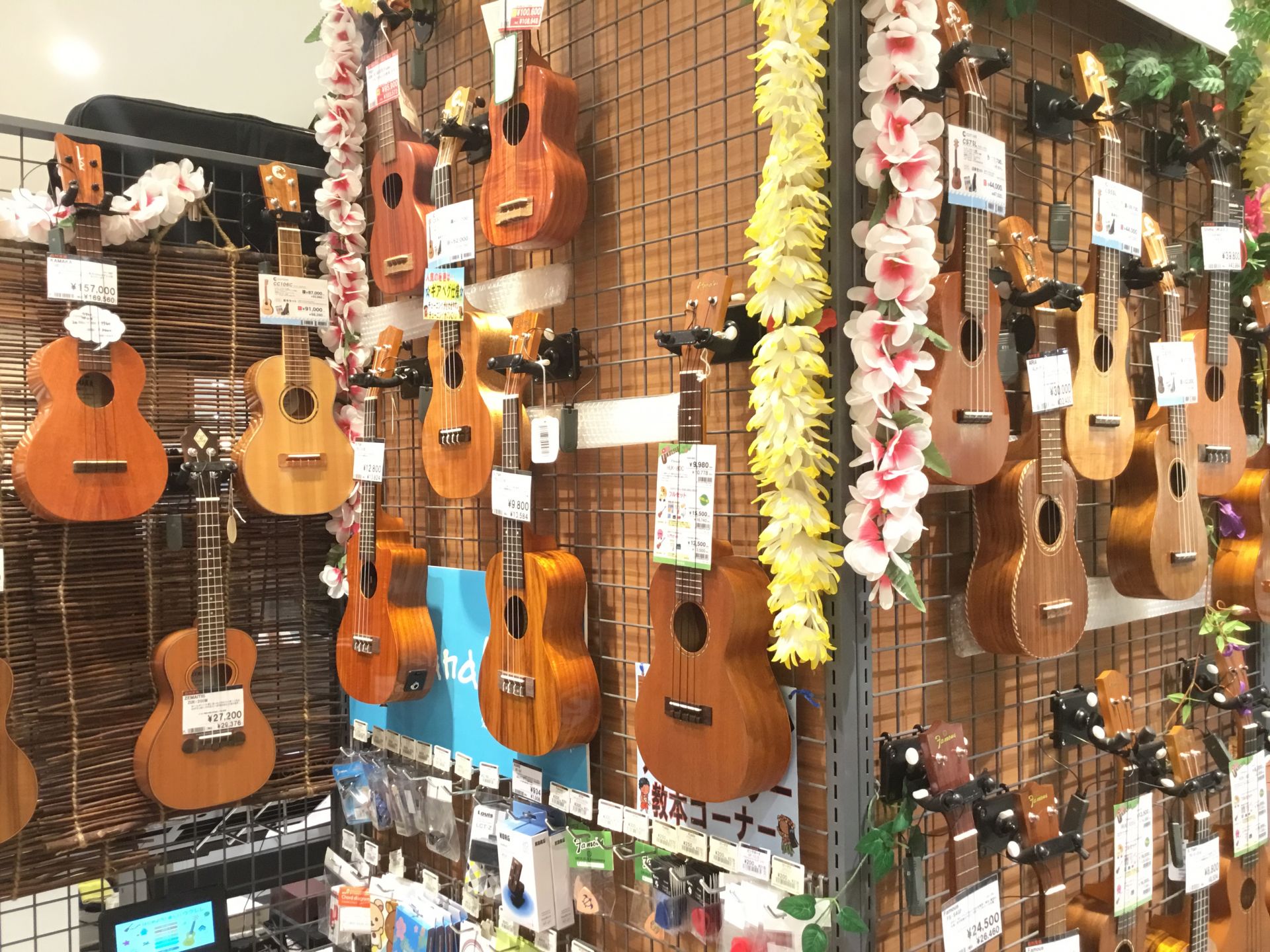 【ウクレレ/UKULELE】1本限りのお買い得「コアロハ」ウクレレあつめました！～ウクレレフェアin山梨開催中～