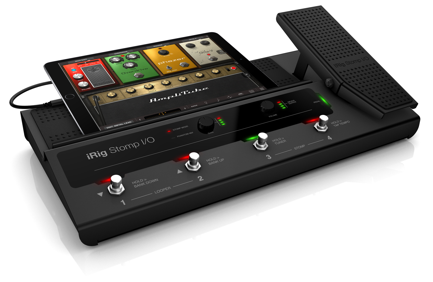 【DTM】ライブ&録音の楽しさの全てが詰まっています…！「IK Multimedia ( アイケーマルチメディア ) iRig Stomp I/O」入荷いたしました！