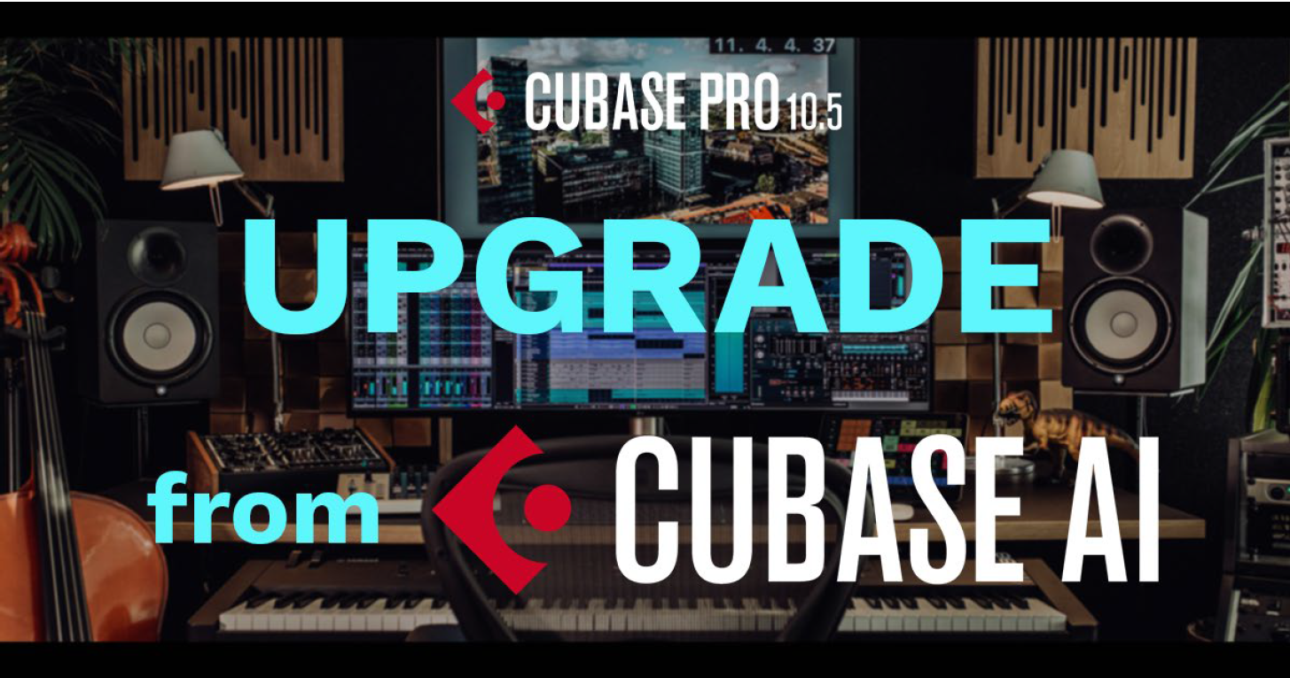 ※完売致しました【DTM・レコーディング】Cubase AI から Cubase Pro へのアップグレードが特別価格！
