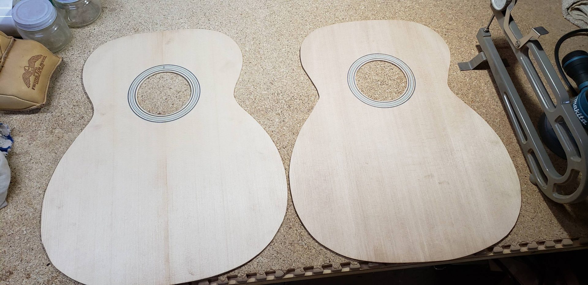Sakata guitars島村楽器限定モデル製作の様子④