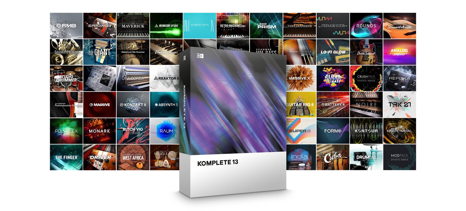 NATIVE INSTRUMENTS KOMPLETE 13（8+13UPD）