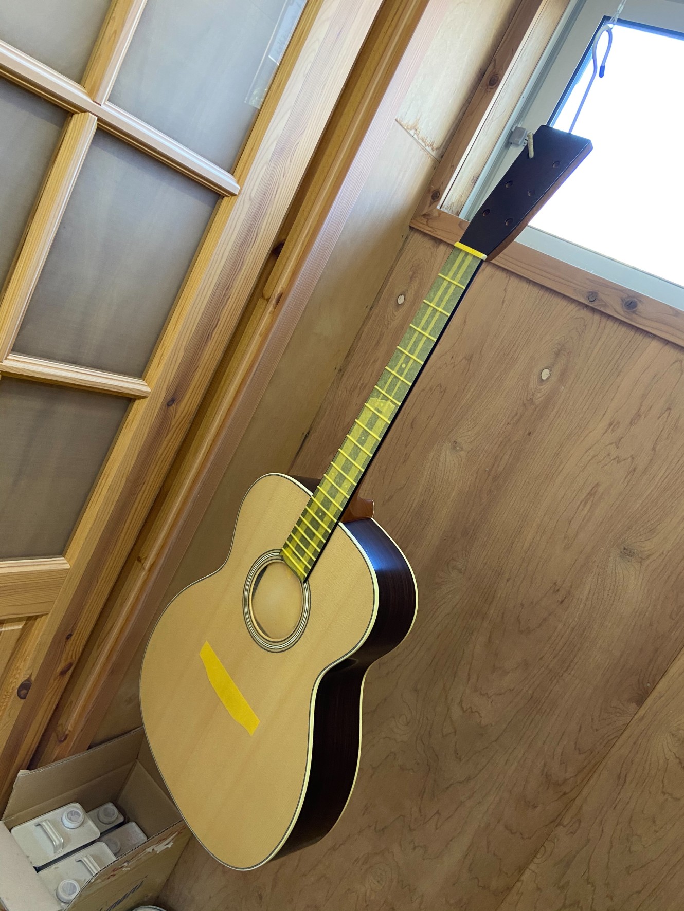 Sakata guitars島村楽器限定モデル製作の様子⑧