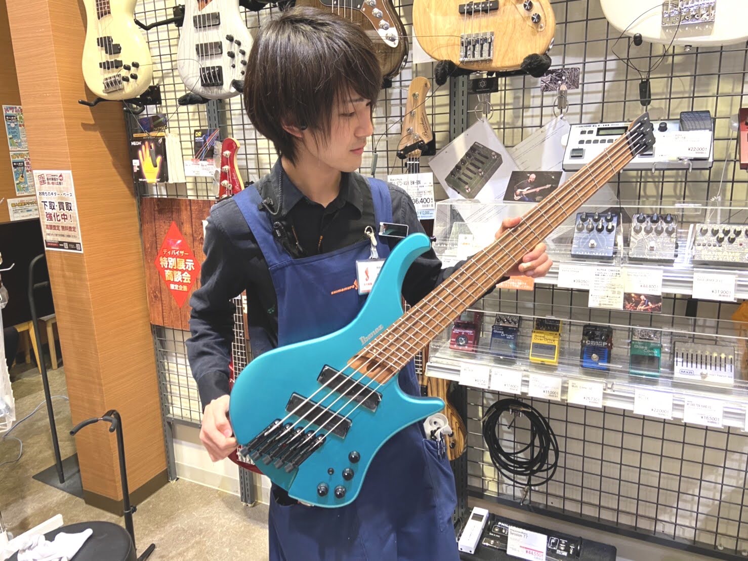 Ibanez】ヘッドレスベースがまた小さくなった！？島村楽器甲府店の ...