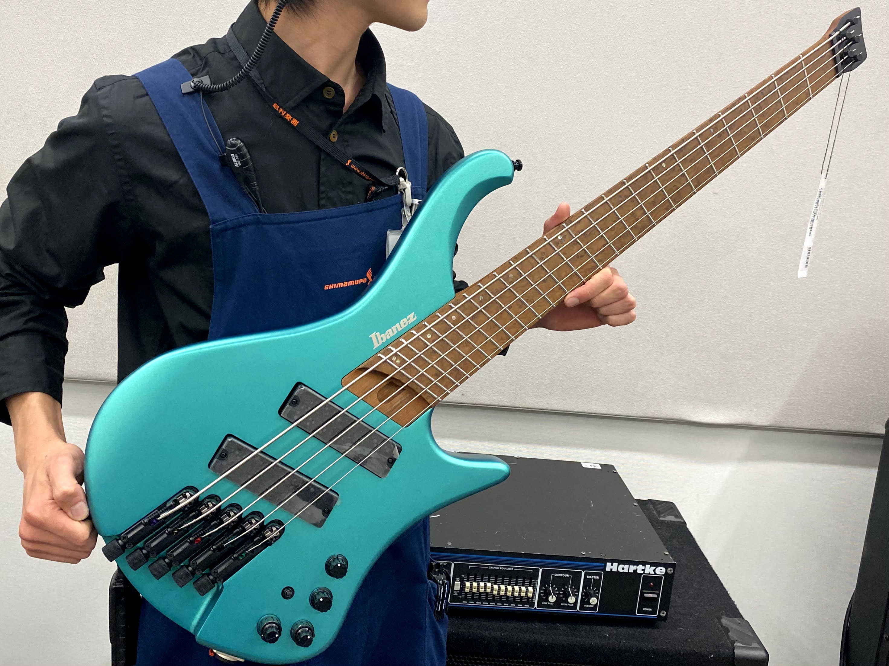 Ibanez】ヘッドレスベースがまた小さくなった！？島村楽器甲府店の