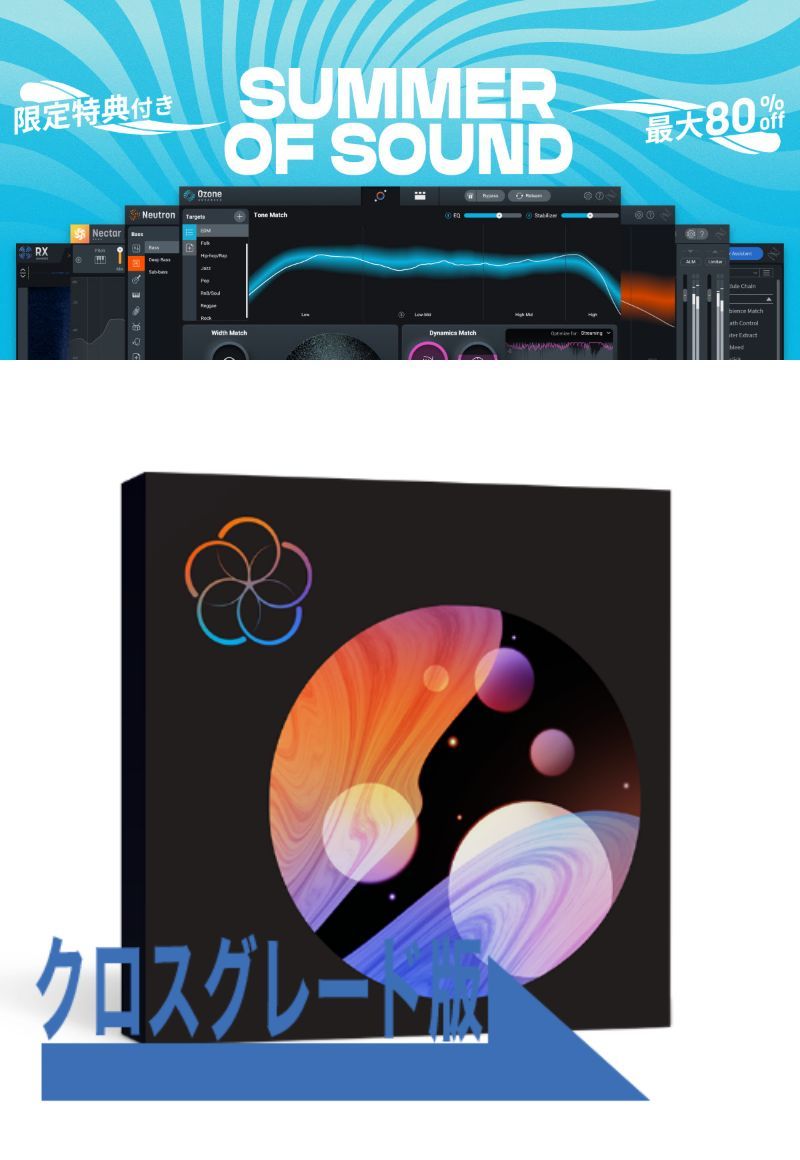 iZotopeMusic Production Suite 5.2 (incl Guitar Rig) Crossgrade Any paid iZotope product