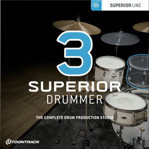 TOONTRACK (トゥーントラック)SUPERIOR DRUMMER 3