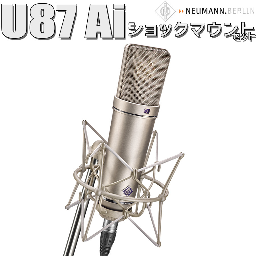 NEUMANN (ノイマン)U 87 Ai Studio set