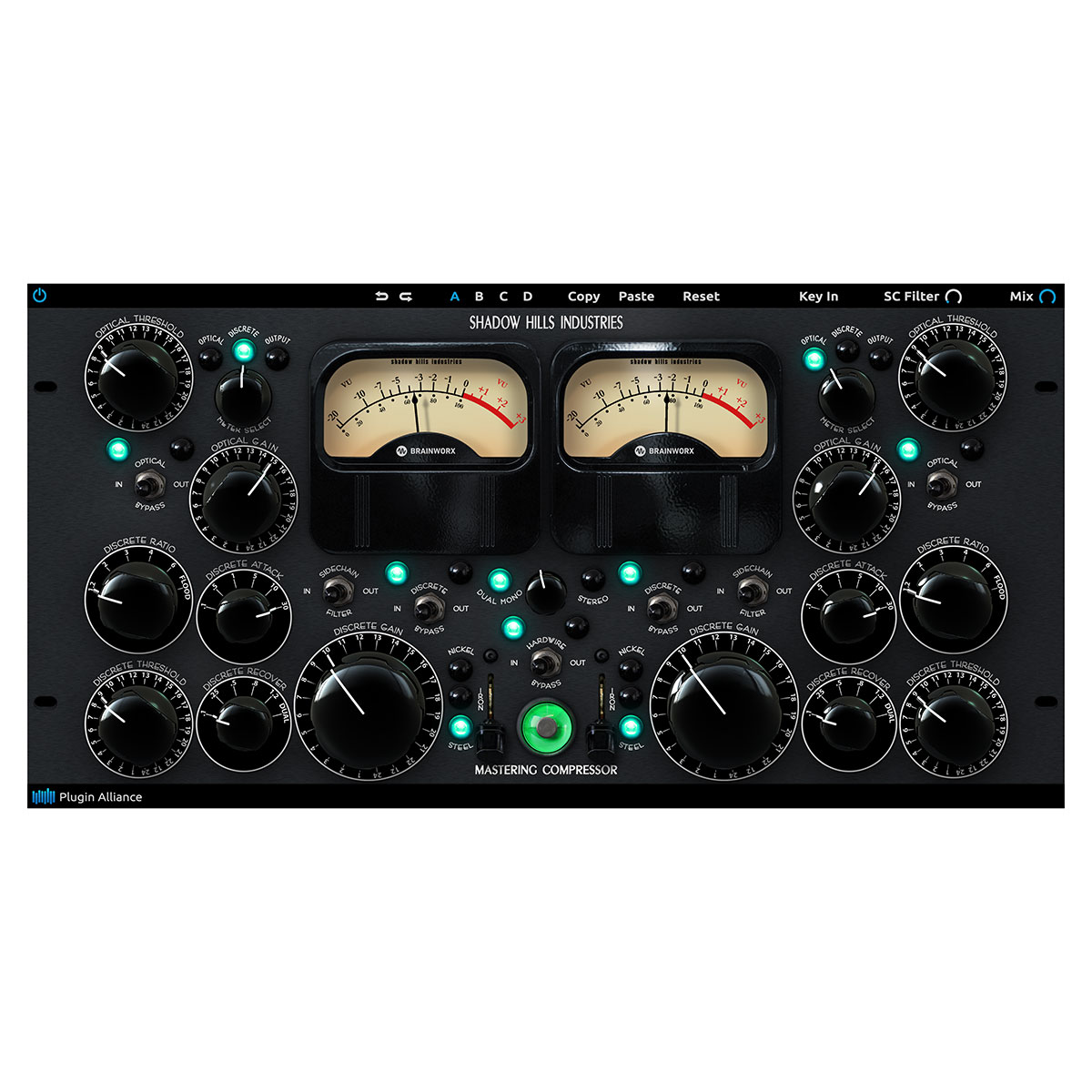 Plugin Alliance(プラグインアライアンス)Shadow Hills Mastering Compressor