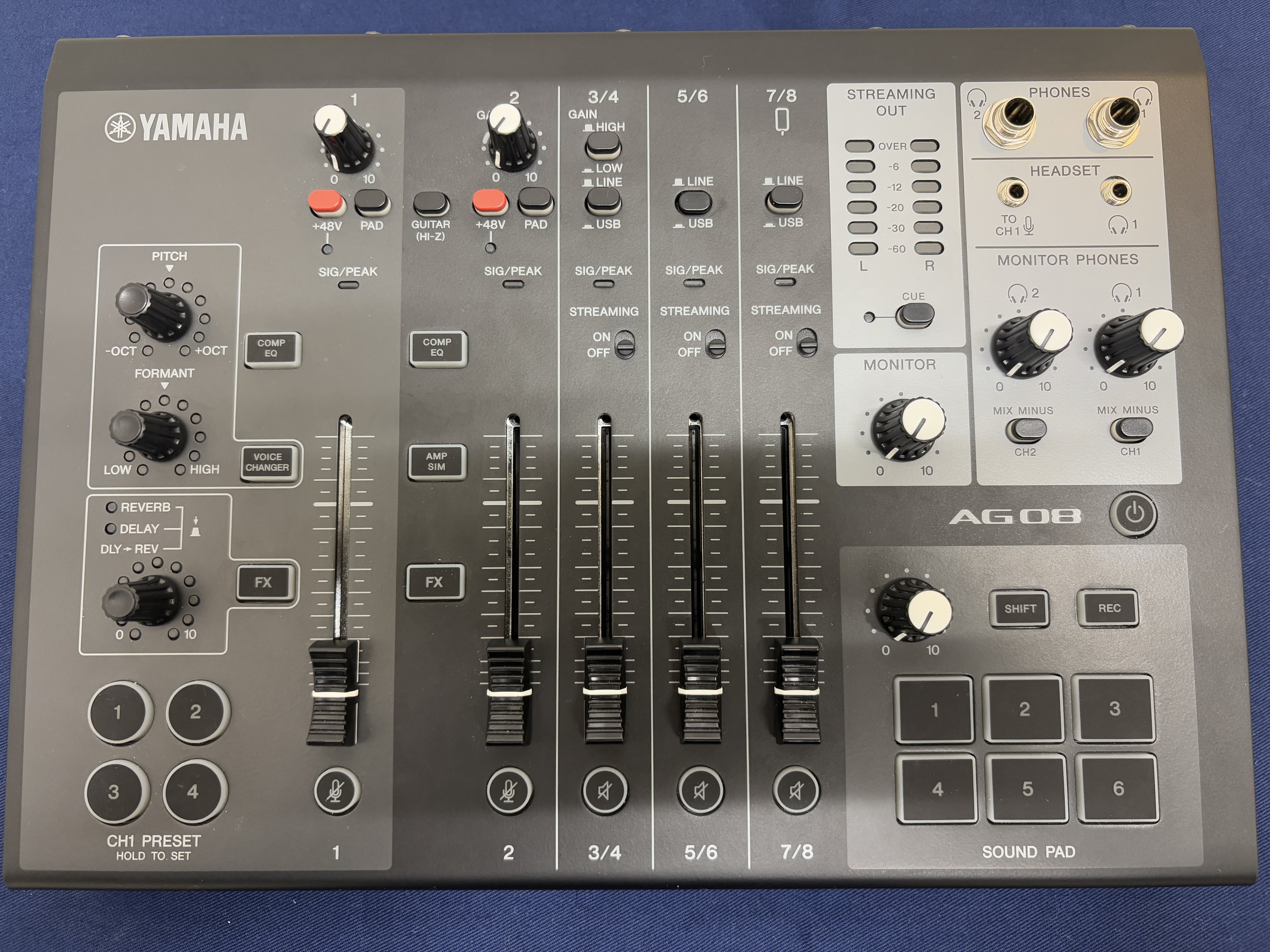 YAMAHA(ヤマハ)AG08 BK