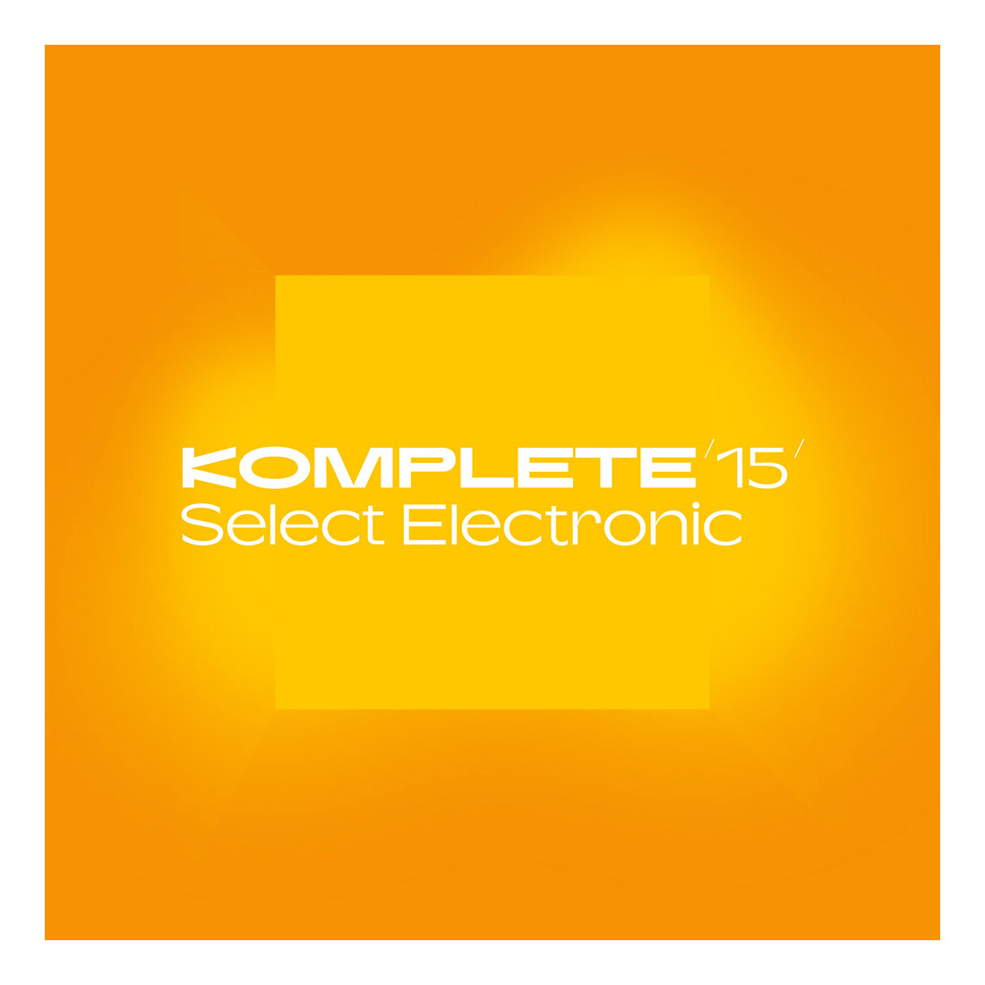 Native Instruments(ネイティブインストゥルメンツ)Komplete 15 Select Electronic