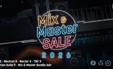 【DTM】iZotopeの人気ミックス&マスタリング製品がお買い得!iZotope Mix & Master SALE 2026
