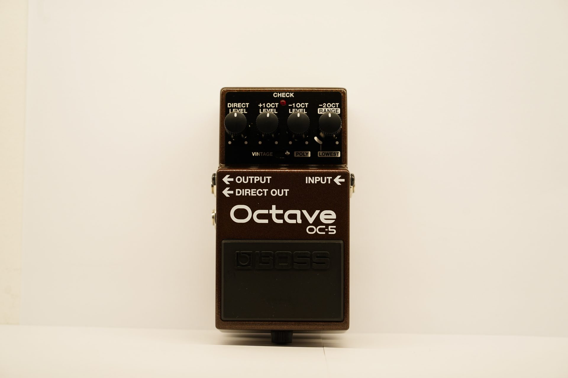【新品入荷】伝統と最新技術を融合させたオクターブペダルの決定版！『BOSS OC-5』入荷しました！