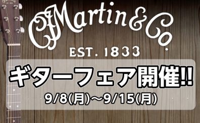 Martinギターフェア・調整会開催！
