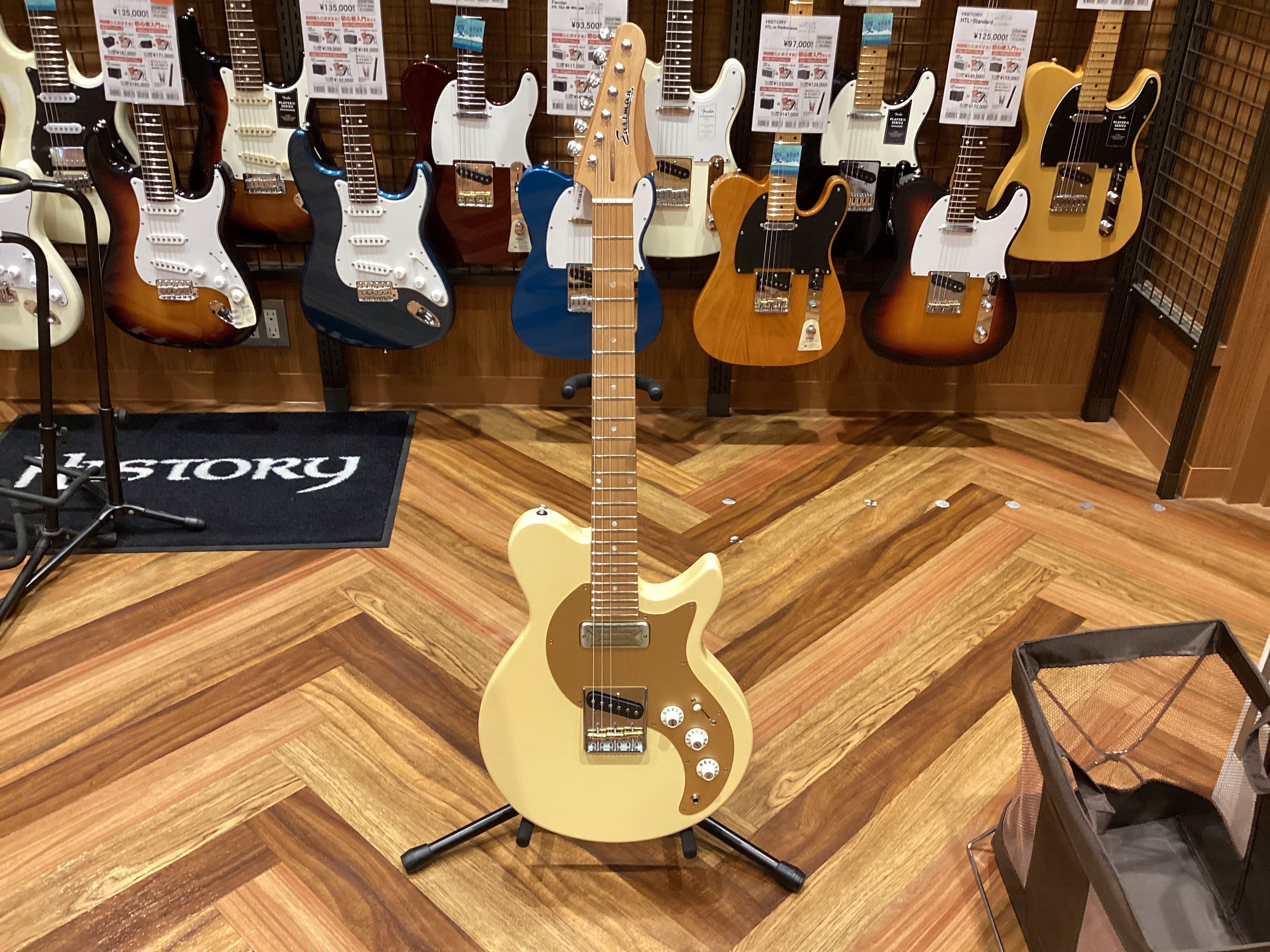 7/5まで期間限定展示】Eastmanのエレキギター＆マンドリンをお借りし