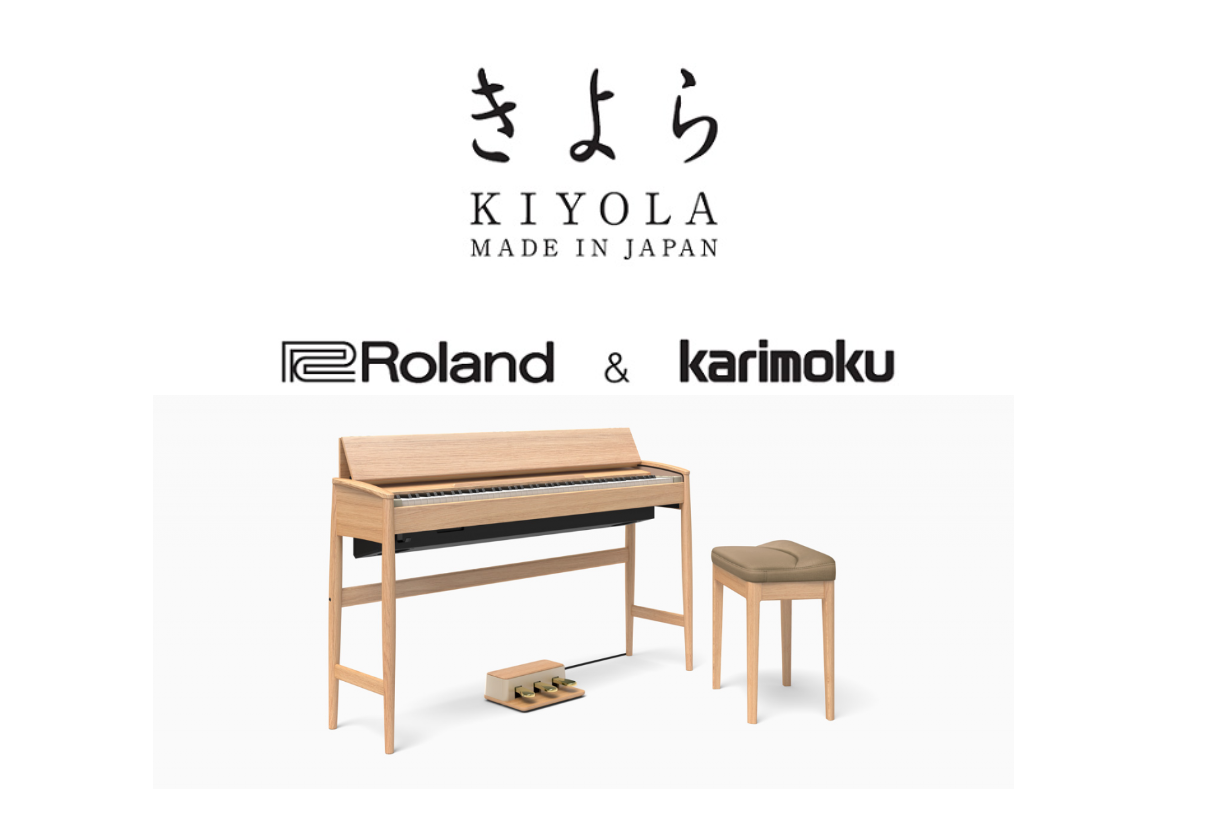 *インテリアに調和するデジタルピアノ「きよら（KIYOLA）」展示中！ この度国産家具メーカー「カリモク家具」とローランドとのコラボレーションモデル「きよら(KIYOLA)」の店頭展示を開始致しました。]]天然木の使用による温かみと国産家具メーカーの熟練の技術によるデザインで自然にお部屋に馴染みます […]