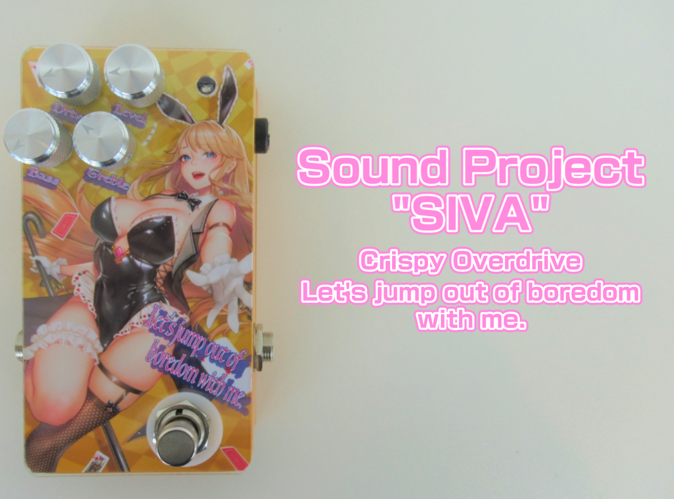 *Sound Project "SIVA" ]]Let's jump out of boredom with me.展示しています！ 地元北九州に工房を構え全てハンドメイドで作成を行っている Sound Project "SIVA" サウンド面の素晴らしさはもちろんですが まず目を惹くそのルックスが […]