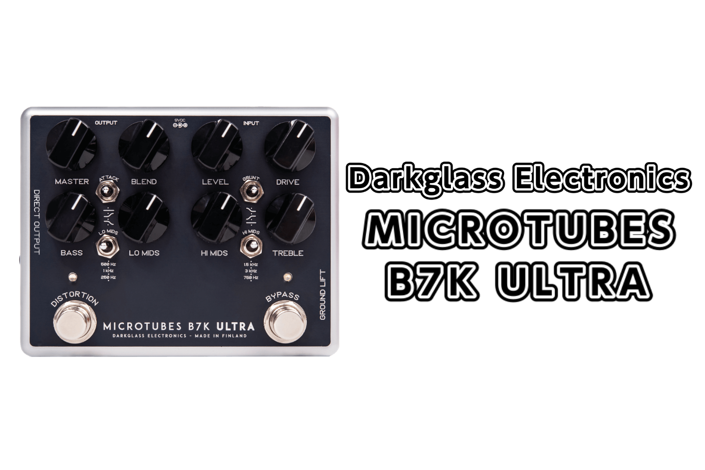 【エフェクター】Darkglass Electronics MICROTUBES B7K ULTRA展示中！