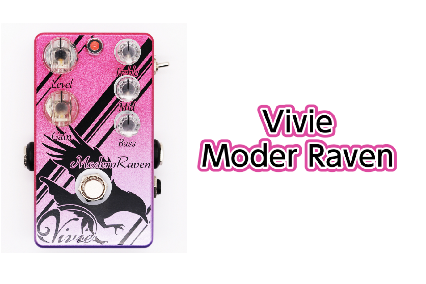 【エフェクター】Vivie Modern Raven展示中!