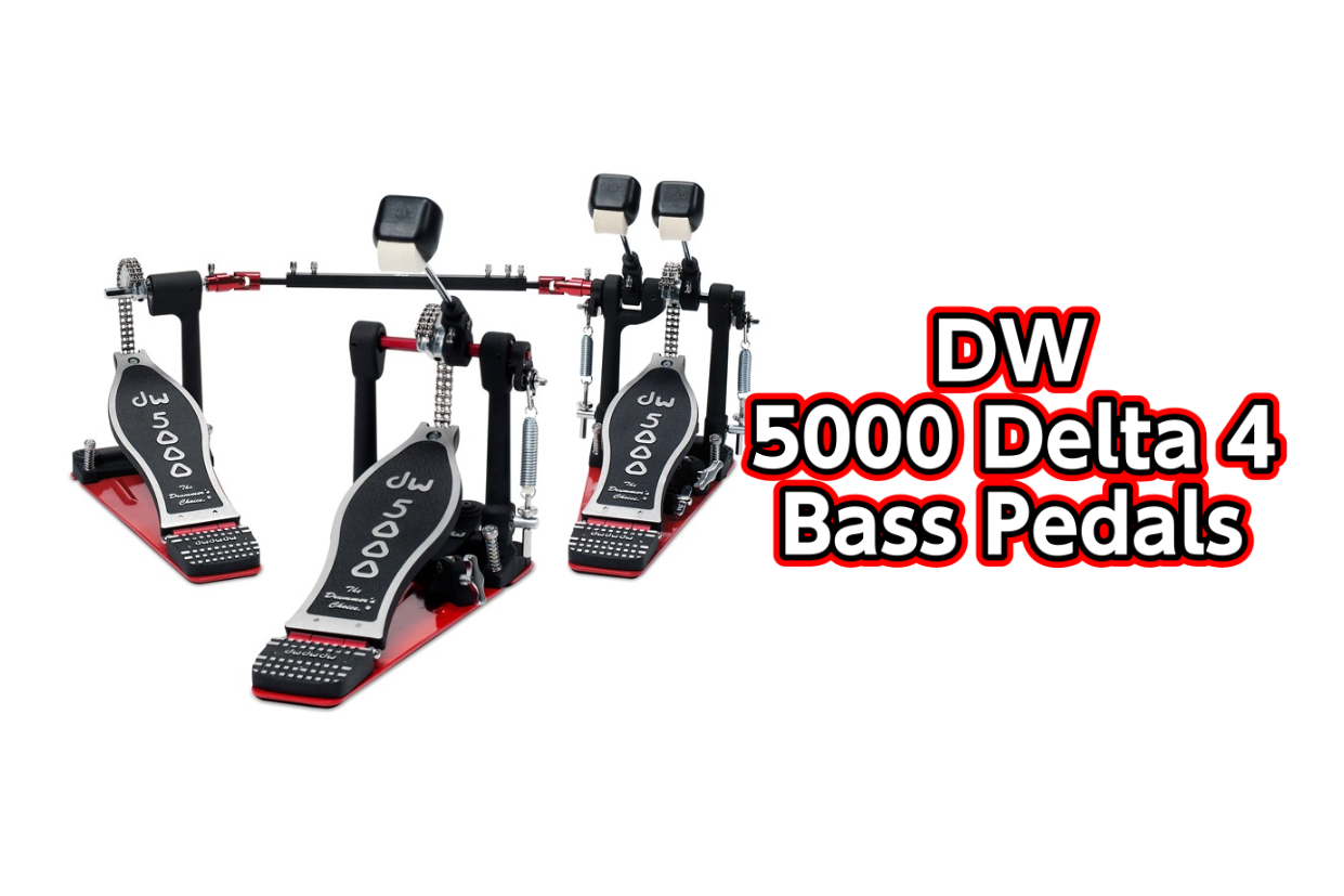 【ドラム】DW 5000 Delta 4 Bass Pedals展示中！！