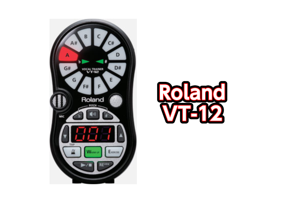 *Roland - VT-12展示しています！ **歌いながら声のピッチを確認できる ボーカリスト専用チューナーと、効果的な練習コンテンツを内蔵したボーカルの新しい練習ツール。 ボーカル・トレーナーVT-12は、ローランドが新たに提案する、手のひらサイズのボーカル練習ツールです。歌いながら声のピッチ […]