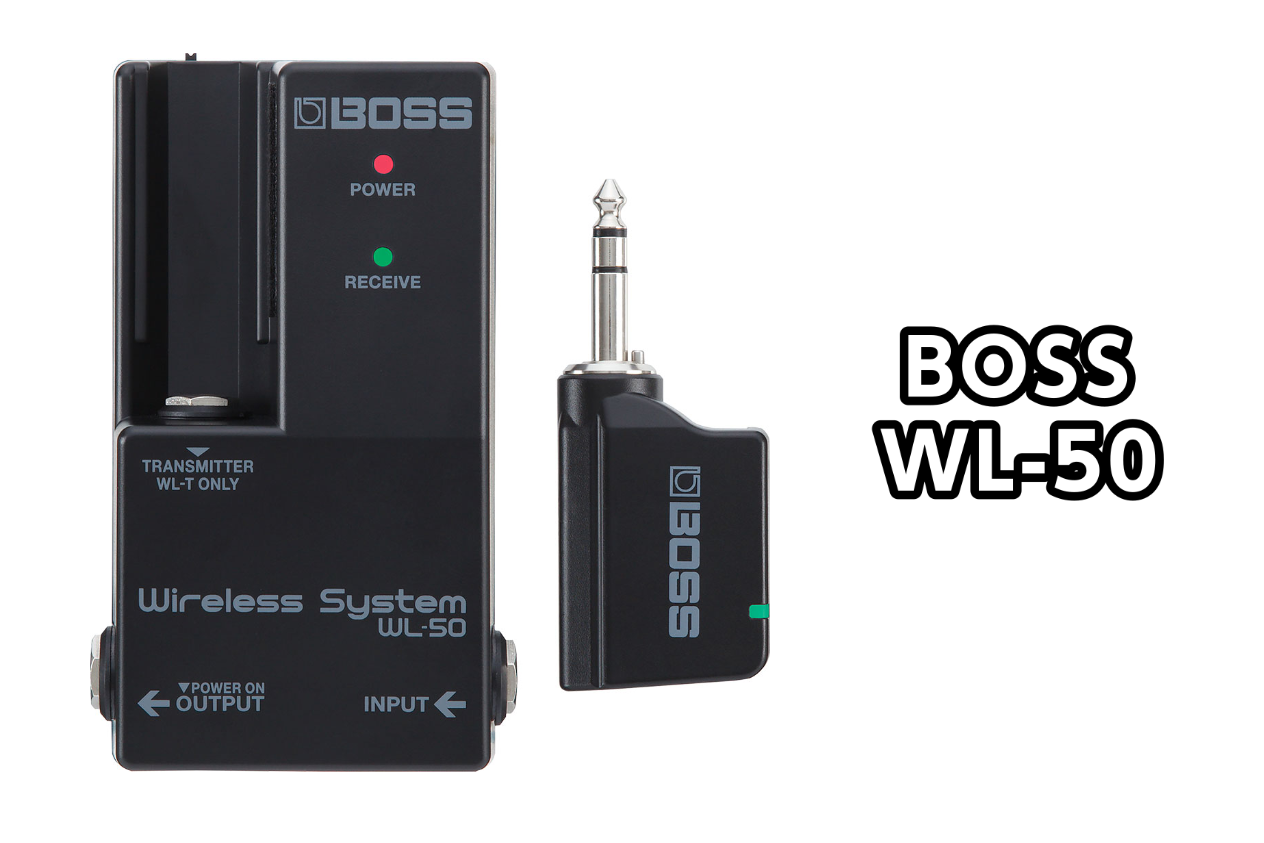 *BOSS WL-50展示中！！ **ペダルボード組み込み用にデザインされた高機能ワイヤレス WL-50は、驚くほど手軽にペダルボードへの組み込みができ、自由に楽器演奏を楽しめるワイヤレス・システムです。BOSS独自のワイヤレス・テクノロジーにより、音の遅れや音質劣化の心配なく、超高品質で安定した信 […]