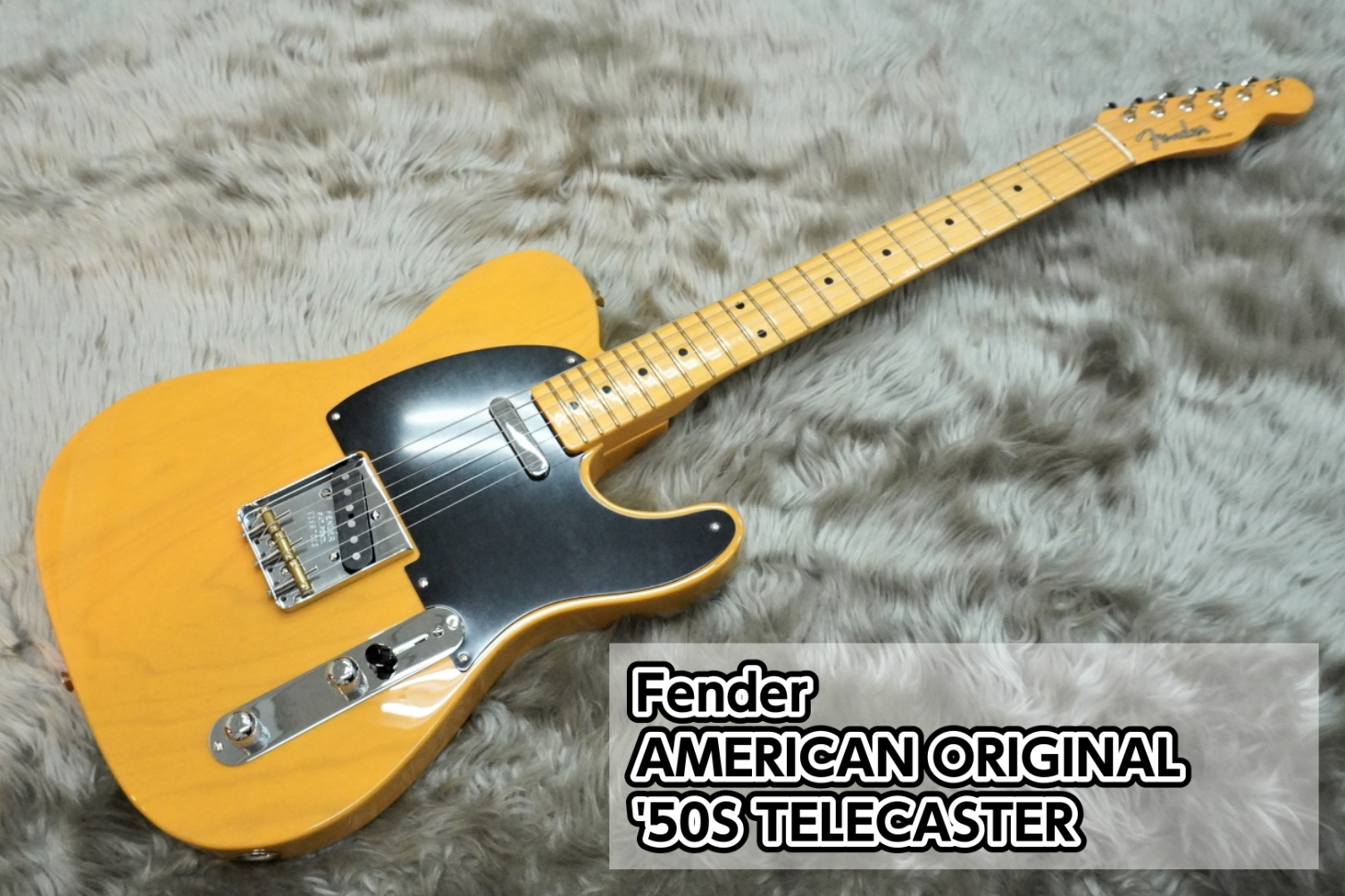 *Fender AMERICAN ORIGINAL '50S TELECASTER入荷のご案内 Telecasterモデルは発売と共に音楽業界に革命を巻き起こしました。テレキャスターのサウンドとユニークなスタイリングはワーキングミュージシャンたちの間で話題となり、モダンカントリーミュージック、ブルー […]