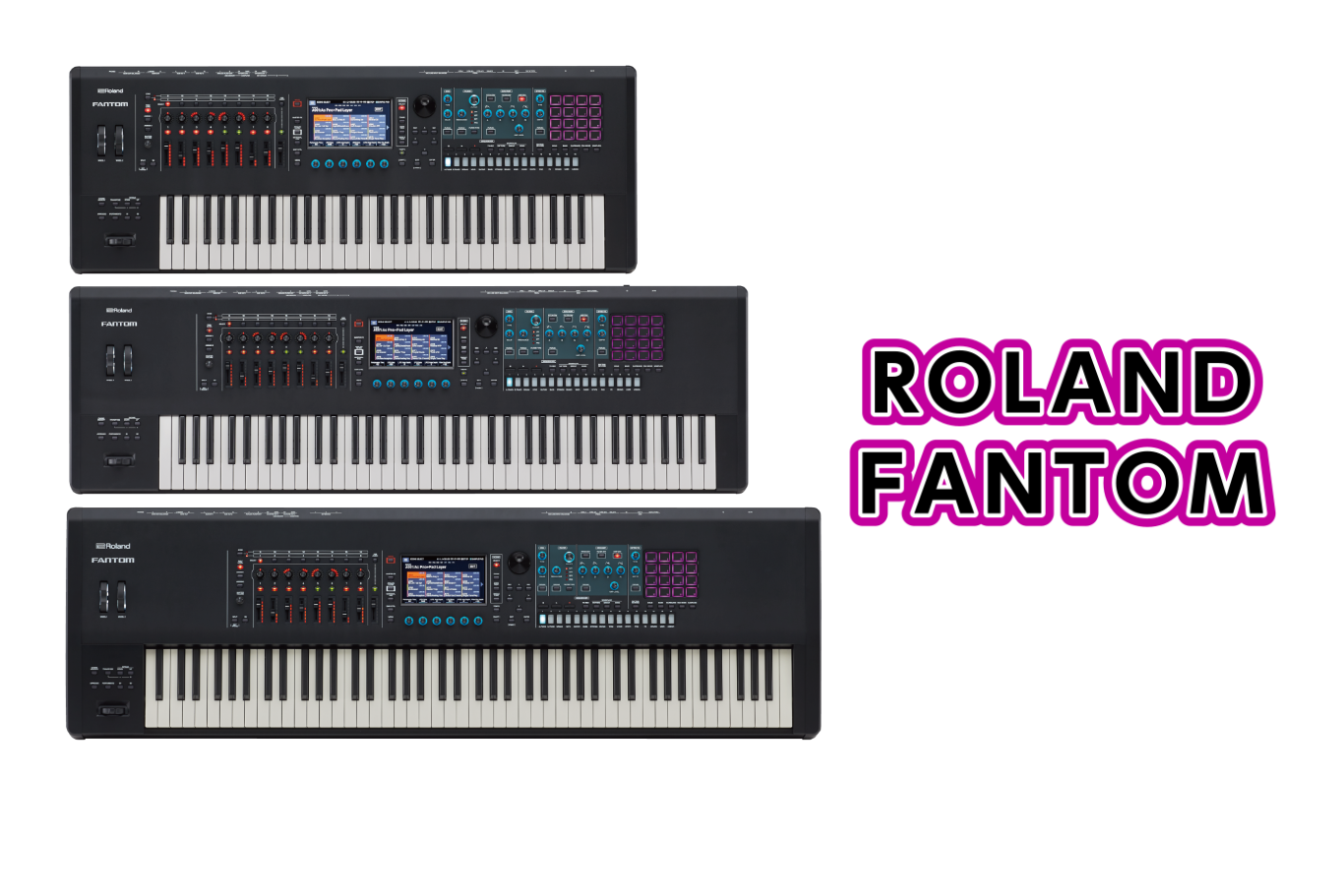 *ROALND FANTOM-6/7/8発表!! ご予約受付中!! **特徴 Roland FANTOM は、ライブパフォーマンス、楽曲制作、外部コントロールの機能を極めて高いクオリティとバランスで実現した新世代シンセサイザーです。難しいモードや技術的な限界によるフラストレーションを排除し、スムーズ […]