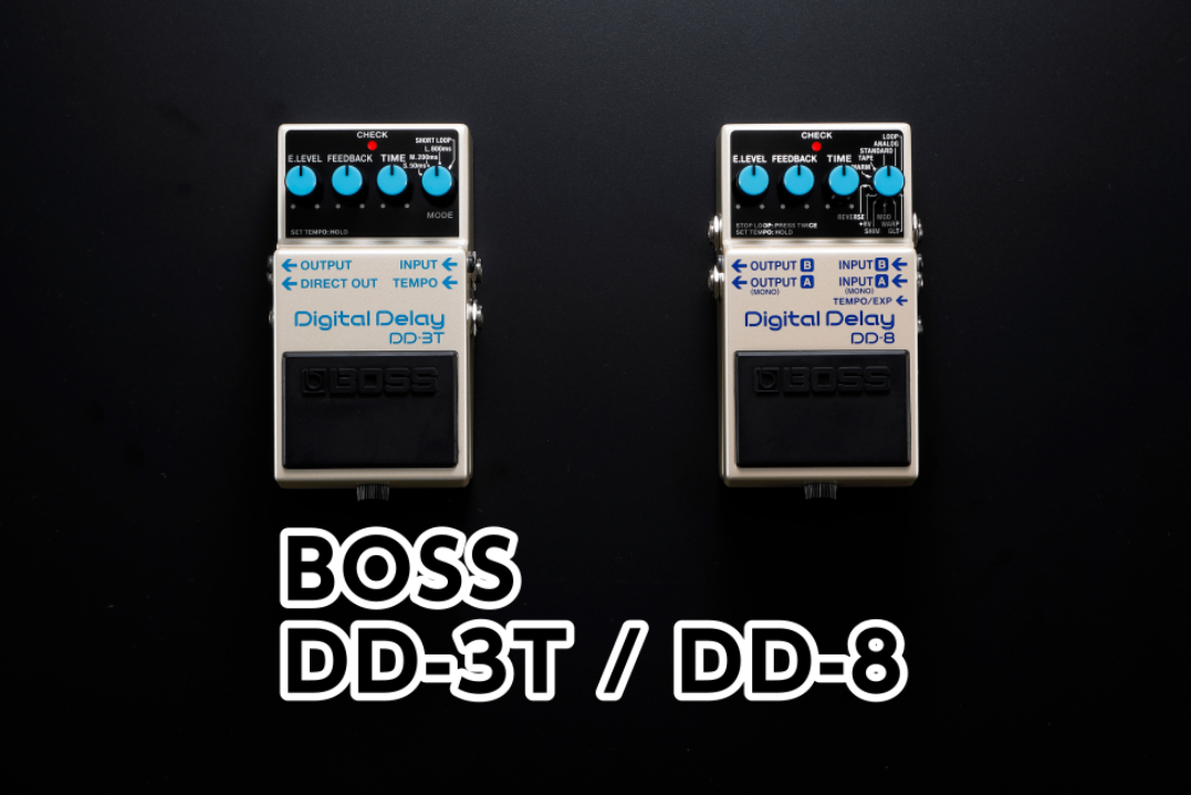 *BOSS DD-3T / DD-8発表！！ 世界中のギタリストから支持されている”DD-3”が”DD-3T”にアップデート！ さらに多彩なサウンド・表現力を持った”DD-8″を発表！！ **DD-8入荷!! DD-8入荷致しました！！ **DD-3T 世界中のギタリストから高い支持を得ているディレ […]