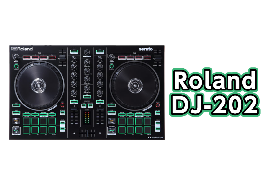 *Roland - DJ-202展示しています。 **ここからはじまる、ミックス、スクラッチ、シーケンス DJ-202は、フル・スペックのDJコントローラーの機能とレイアウトを、堅牢でポータブルなボディに集約したSerato DJ Lite用コントローラーです。DJ-202は、比類なき柔軟なDJ、ラ […]