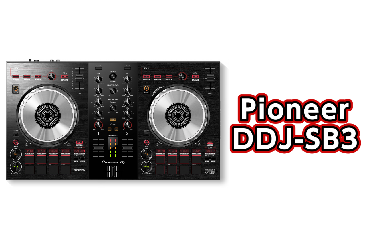 【DJ】Pioneer DDJ-SB3展示してます！！