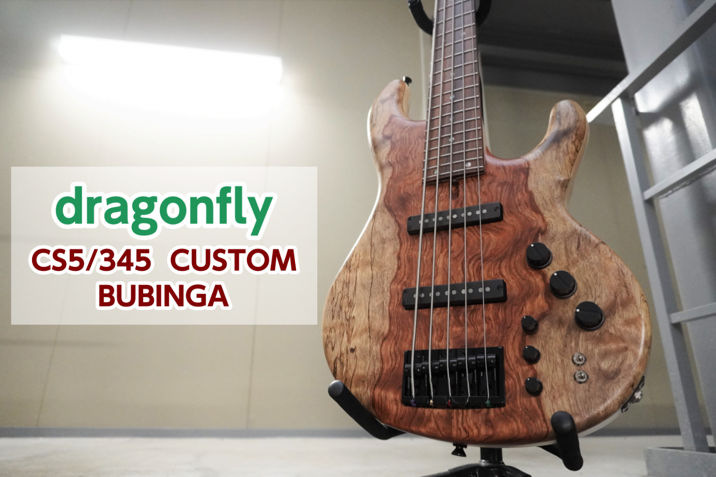 *dragonfly CS5/345 CUSTOM BUBINGA入荷！！ **特徴 ブビンガの辺材（表皮に近い部分）をあえて使い白とオレンジのコントラストを出しています。 通常のブビンガではなくキルトですので木目自体もうねりを見せている貴重材です。 スケールは34.5インチ5弦34インチでは出ない […]