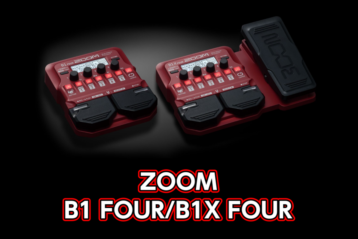 *ZOOM B1 FOUR/B1X FOUR展示中！！ 70種以上のエフェクト＆アンプモデル、ルーパー、ドラムマシンを内蔵。さらに、Guitar Labから配信される追加エフェクト／パッチで、ベースの可能性とローエンドの魅力をディープに探求。 **主な特長 -実在モデルを忠実にエミュレートした、9種 […]