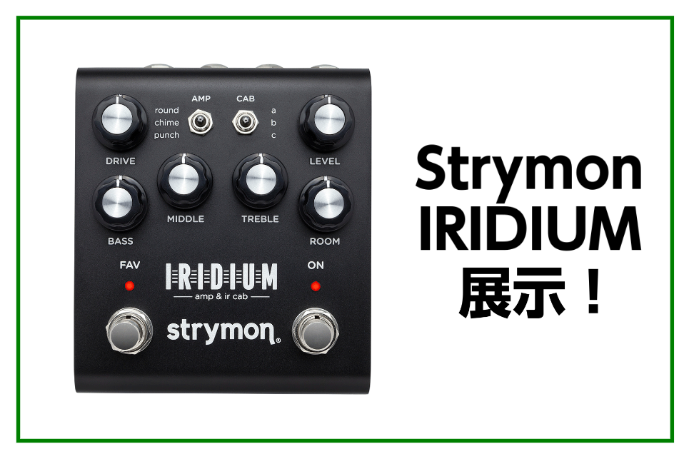 【美品】ストライモン　イリジウム　strymon iridium アンプシミュ