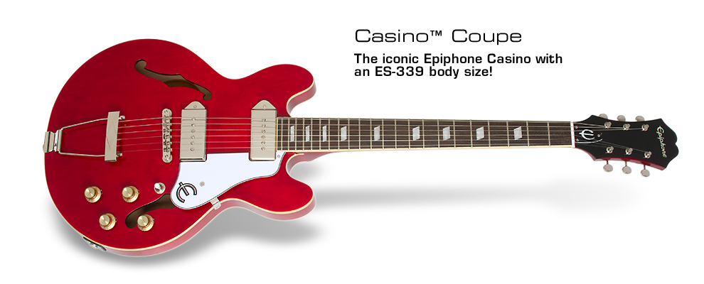 エレキギター】Epiphone Casino Coupe 展示中！！【エピフォン カジノ